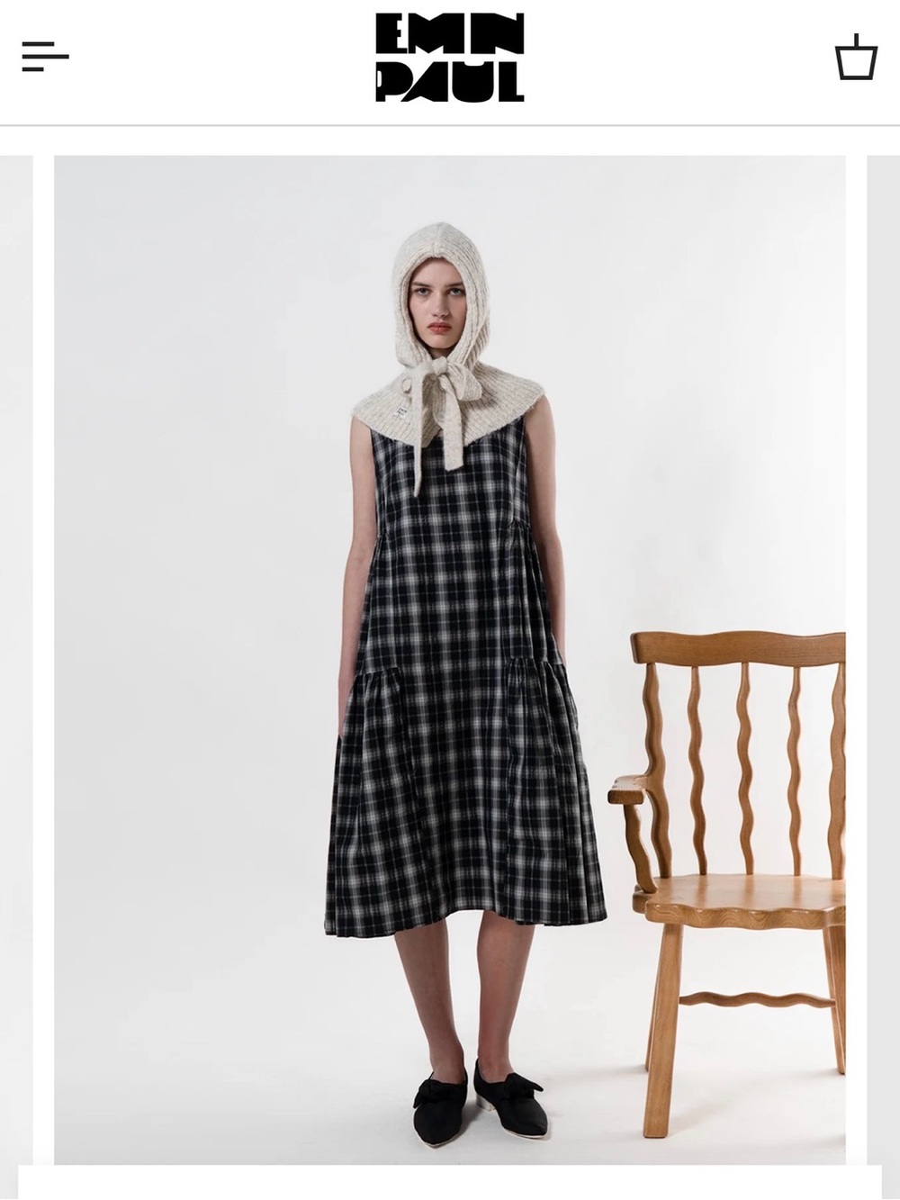 Emin Paul Tiered Sleeveless Dress size S